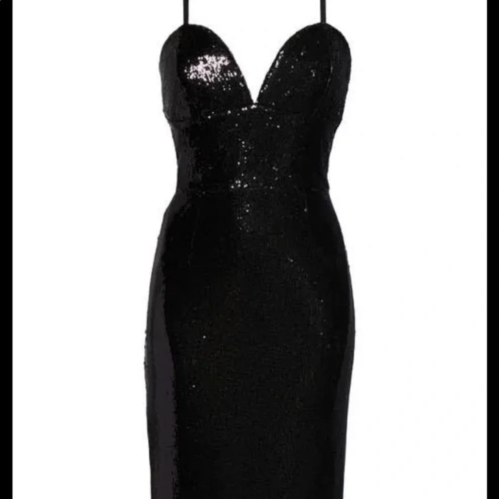 Dress The Population Dita Sequin Midi Dress - Picture 4 of 5